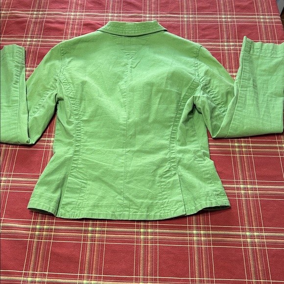 Tommy Hilfiger Women’s Vintage Stretch Denim Single-Breasted Jacket 2 Pocket 6 - Picture 6 of 13